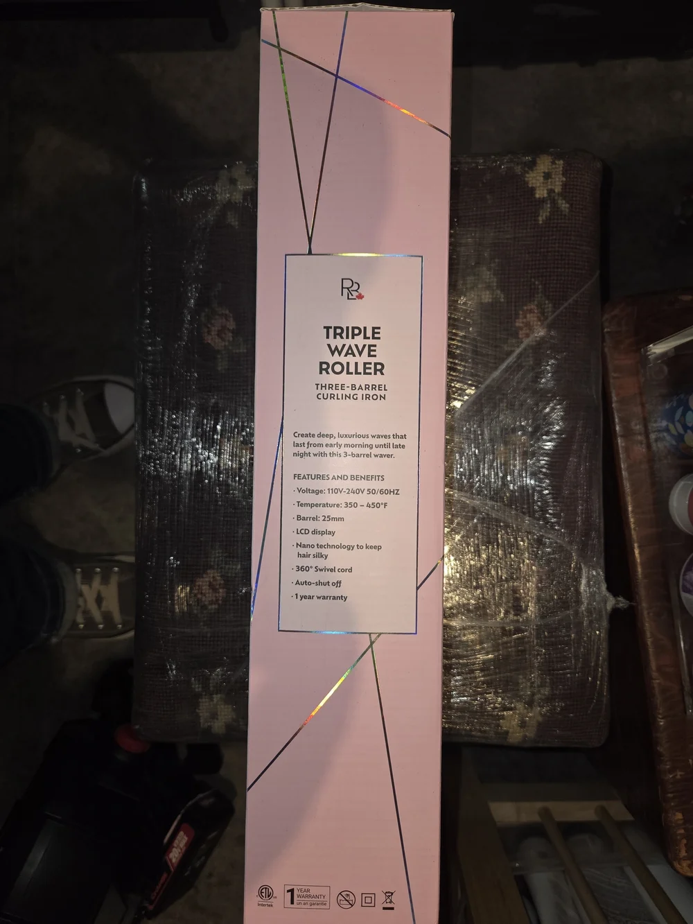 Pink Triple Barrel Wave Iron